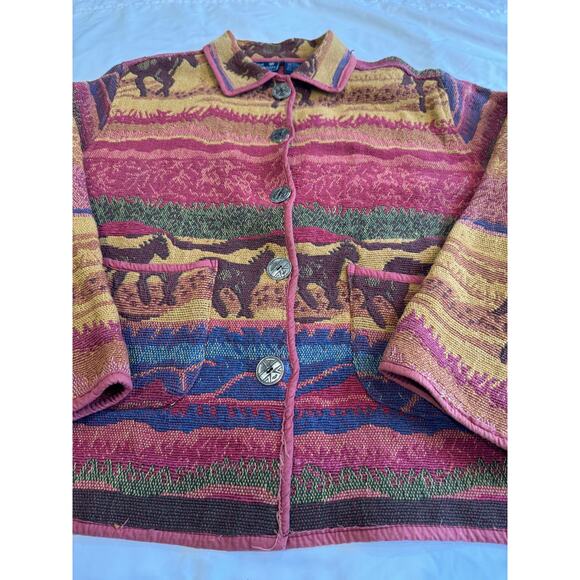 Vintage Jane Ashley Tapestry Jacket - Picture 2 of 7